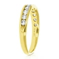 thumbnail image 2 of Vir Jewels 1/2 CTTW Comfort Fit Diamond Wedding Band in 14K Yellow Gold Channel Size 4.5 Female Adult, 2 of 7