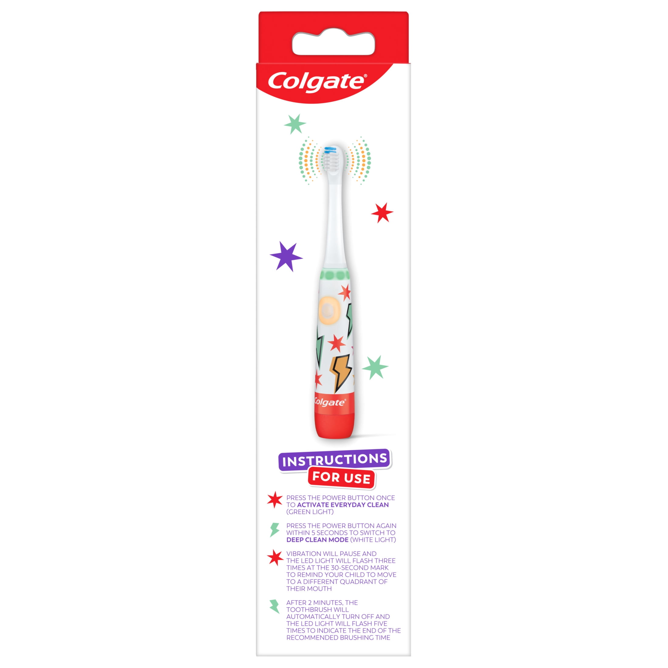 Colgate Advanced Cavity Fighter Kids Battery Toothbrush