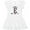 AA-White, variant on Inktastic Letter E Monogram Tribal Arrow Girls Toddler Dress