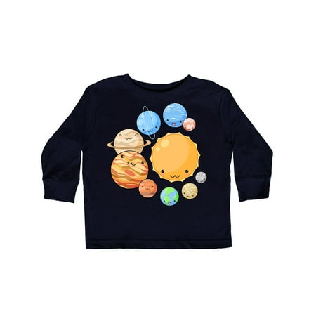 

Inktastic Cute Sun and Planets Gift Toddler Boy or Toddler Girl Long Sleeve T-Shirt