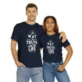 thumbnail image 6 of John 14:6 Bible Verse Short Sleeve Christian Tee Shirt, 6 of 6