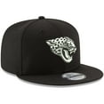 thumbnail image 3 of Men's New Era Black Jacksonville Jaguars B-Dub 9FIFTY Adjustable Hat, 3 of 5