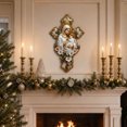 thumbnail image 4 of Dalxymotic Christmas Cross Ornament, Wooden Vintage Jesus Hanging Pendant Decor, Holiday Decorative Accent, Christmas Decorations Indoor Outdoor for Tree, Mantel, Shelf, Wall, 4 of 6
