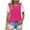 Hot Pink, variant on TKLPEHG Dressy Tops for Women Fashion Loose Going Out Tops Short Sleeve T Shirts Summer Color Block Graphic Tee Casual V Neck Tshirt Lightweight Blouse(Hot Pink,L)