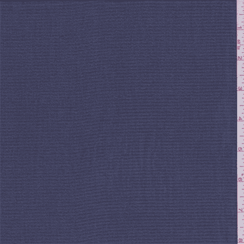 Muted Navy Stripe Chiffon, Fabric By the Yard