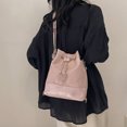 thumbnail image 3 of Bolso Hobo Elegante para Mujer Tipo Cubo Con Cordón PU Fiesta Y, 3 of 9