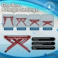 thumbnail image 4 of Stamina X 12" to 24" Adjustable Height Plyo Step Up Exercise Box For Home Workout, 4 of 6