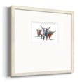 thumbnail image 2 of Modern Longhorns IPremium Framed Print, 2 of 5