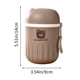 thumbnail image 3 of Termo aislado ZJT250126090 | Vaso térmico de doble capa de pequeña capacidad | Botella de agua de gel de sílice a prueba de fugas para estudiantes, hombres y mujeres | Taza portátil para viajes,, 3 of 5