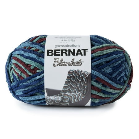 BERNAT BLANKET GLOBAL FOLK COLLECTION YARN (300G/10.5OZ), PERSIAN (Best Yarn For Crochet Rug)