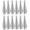 thumbnail image 4 of Kitchen Towels Set - 100% Pure Cotton Super Absorbent Hand Towel, Grey Tea Towels, Soft & Durable, Pack of 12 – 15”x25”, Grey Chambray, 4 of 7