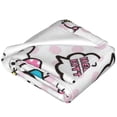 thumbnail image 5 of Hello Kitty Fleece Blanket Super Soft Cozy Throw Blanket 50"X40", Lightweight Fuzzy Comfy Flannel Blanket Warm Plush Throw Blankets For Couch, Sofa, Bed, 5 of 7
