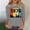 #0200-Gray, variant on Puyaiuu Women Three Quarter Sleeve T Shirt Vintage 1976 New York City Skyline Print Crew Neck Casual Birthday Tee Pink XL Gift