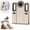 White, variant on Ajhhao Boot Dryer, Boot Dryer for Work Boots, with Digital Display, Shoe Dryer with Heat Blower, Glove Dryer & Boot Warmer, Portable Foldable Boot Warmers for Home, Travel, Skiing and Holiday Gifts