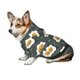 thumbnail image 6 of Uemuo Cute Poached Eggs for Winter Dog Hoodie Sweatshirts with Pockets Warm Dog Clothes for Small Dogs Chihuahua-XX-Large, 6 of 8