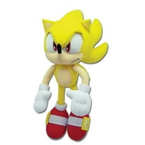 Super Sonic Sonic the hedgehog Plush Toys, Hedgehog 3 Movie Plushies Toys for Kids Christmas Birthdays and Gifts for Fans, 12"