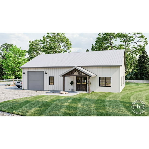 Advanced House Plans: Mead Farm 30121, Book 1 (Blueprints)