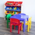 thumbnail image 4 of Tot Tutors Kids Plastic Table and 4 Chairs Set, Primary Colors (Primary Collection), 4 of 5