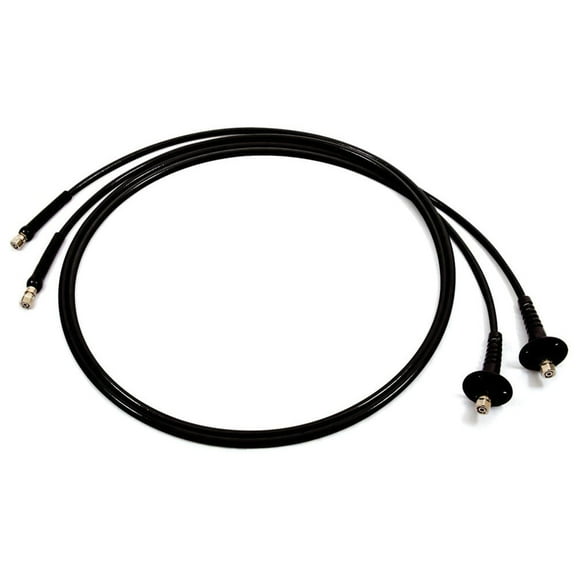 UFLEX Hydraulic OB-BHBR Hose Kit with Pre-Crimped Brass Fittings, Bulkhead Fittings and Bend Restrictors on Both Ends, 2pk