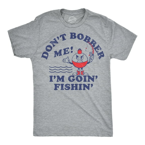 Mens Funny T Shirts Dont Bother Me Im Goin Fishin Sarcastic Fish Graphic Novelty Tee for Men Graphic Tees