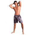 thumbnail image 4 of Mens Silk Satin Boxers Shorts Underwear Lounge Sleep Pajama Shorts, 4 of 5