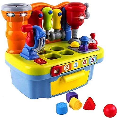 yiosion musical learning tool workbench work bench toy