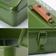 thumbnail image 7 of Vjnyvs Metal Tool Box, Multifunction Iron Toolbox, Portable Tool Box with Stickers Repair Tool Storage Box Container with Metal Latch for Tool Storage, 7 of 7