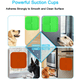 thumbnail image 4 of Almohadilla para lamer Pet Sucker - Four Square Green + Three Square Orange Ormromra CPB-US-CJZ605-3, 4 of 5
