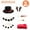 B, variant on SIfdSeng Christmas Toys for Kids in Bulk Christmas Snowman Decorating Making Kit Outdoor Fun Christmas Winter Holiday Party Snowman Diy Making Kit Decoration Gift Tiny Toys for Girls Prizes