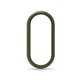 thumbnail image 2 of Cómoda funda protectora de pantalla con marco para carcasa de reloj antiarañazos NFC 8/8, verde militar, 2 of 5
