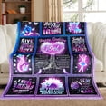 thumbnail image 2 of 12 Year Old Girl Gifts for Birthday, 12th Birthday Gifts for Girls, 12th Birthday Decorations for Girls, Birthday Gifts for 12 Year Old Girls, 12 Year Old Girl Gift Ideas Throw Blanket 60"x50", 2 of 5