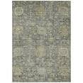 thumbnail image 2 of Addison Rugs Chantille Indoor/Outdoor Traditional Damask Pewter Washable Rectangle Rug, 5' x 7'6", 2 of 6