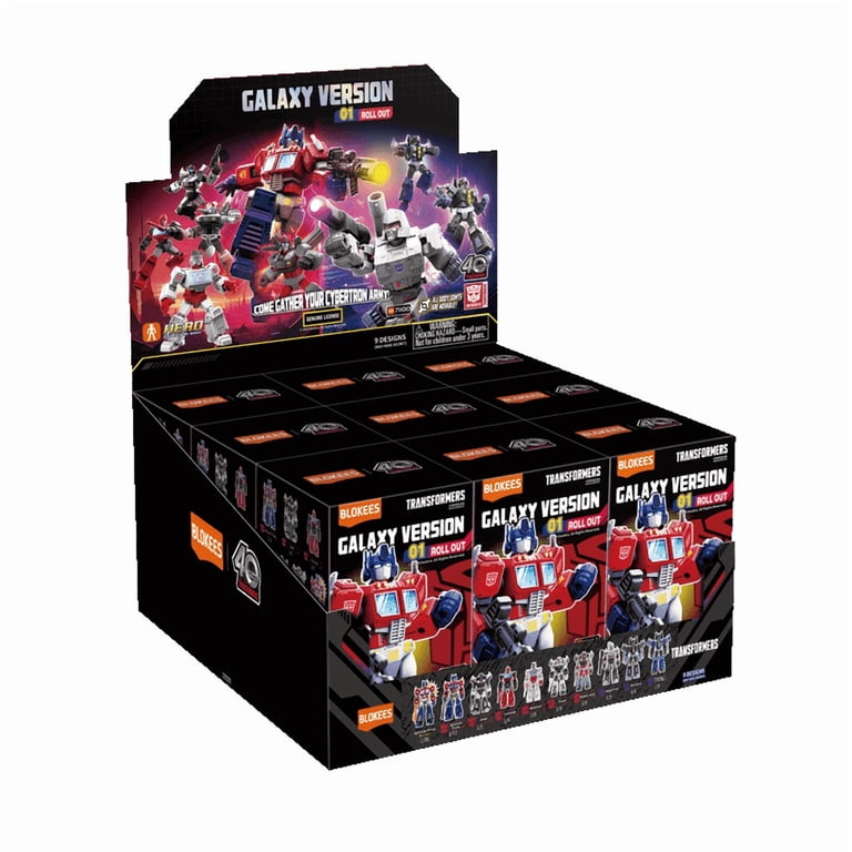 Blokees Transformer Galaxy Figure Mystery Box Version 01 Roll Out
