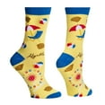 thumbnail image 3 of Crazy Socks, Women's, Graphic, Unique Designs, Crew Socks, Cute Silly Funny Cool, 3 of 6