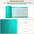 thumbnail image 4 of Lampshades 2 Pack Teal effect foil Turquoise sparkle texture Cyan color marble 13"x13"x10" Light Shade for Table Lamps Floor Lamps Drum Lamp Shades Lampshade Replacement Easy Assembly, 4 of 8