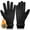 Black, variant on REDESS Men's and Women's Winter Gloves Waterproof Warm for Ski Driving Running Black