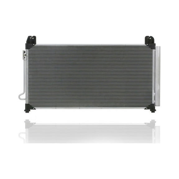 A/C Condenser - Pacific Best Inc. Fit/For 4739 15-19 Chevrolet Silverado 2500/3500 15-19 GMC Sierra/Denali-2500/3500 6.0L/6.6L V8 - With Receiver & Dryer - 23258965