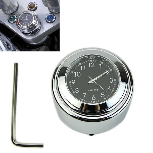 Motorcycle Handlebar Watch Clock 7-8" 1"