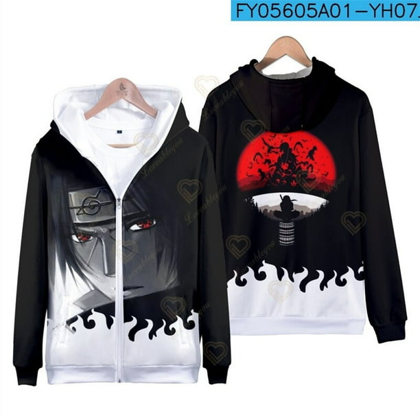 Anime Hokage Hoodies Naruto Men Women Zipper Hoodie Sweatshirts Kids Jackets Hip Hop Coat Boys Mens Clothing Sudaderas4XL Adult 100 110kg Gao Jinjia