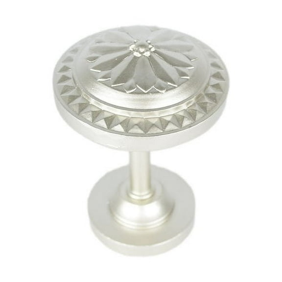 Urbanest Medallion Curtain Holdback – Elegant Drapery Tieback, Farmhouse Drapery Hardware for Stylish Window Treatments, 1 Piece, Antique Silver/Pewter