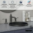 thumbnail image 6 of Karran Usa Kbf474 Vineyard 1.2 GPM Widespread Bathroom Faucet - Stainless Steel, 6 of 7