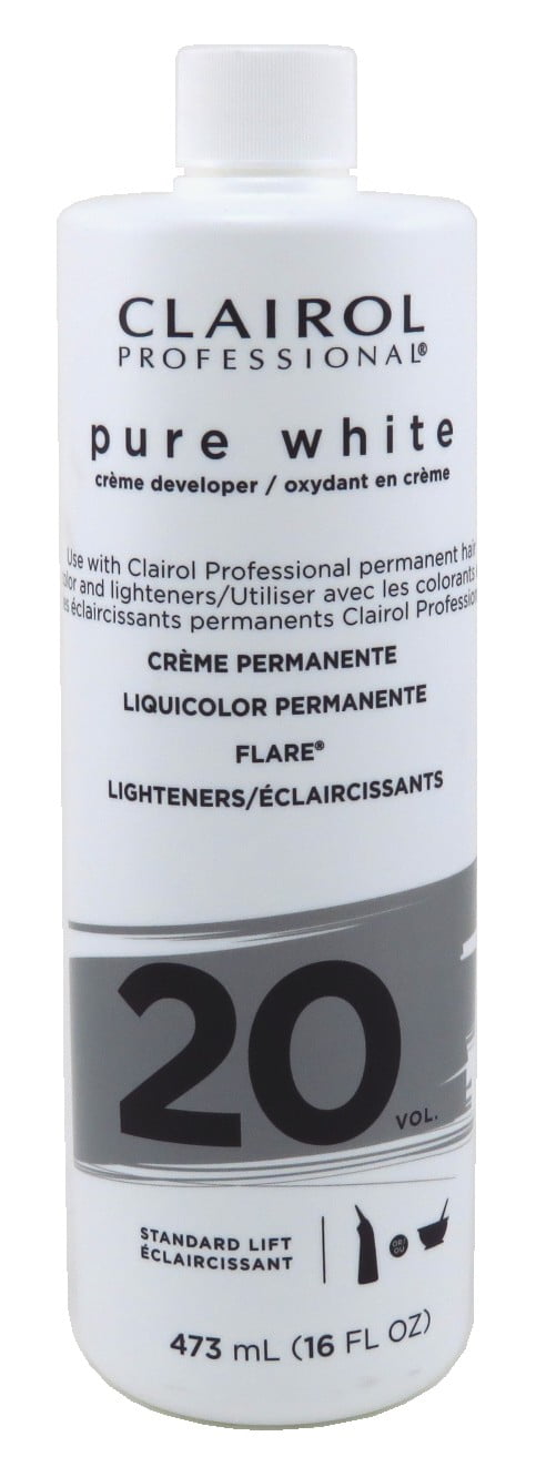 Clairol Pure White Creme Developer - Standard Lift - Option : 20