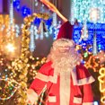 thumbnail image 3 of Gota De Lluvia Luces De Lluvia De Meteoritos Led Para Exteriores 8 Tubos 144 Leds Icicle Snow Falling Lights Para Navidad Fiesta De Halloween Vacaciones Guardurnaity HA042452-02, 3 of 6