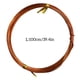 thumbnail image 5 of sweethay Alambres artesanales Ligero DIY Artesanía Hilo trenzado brillante Buena flexibilidad Líneas de joyería duraderas para cobrizo Cobreño 20Conjunto, 5 of 5