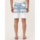 thumbnail image 5 of INSPIRE CHIC Pantalones cortos de plaa rayas pahombre Pantalones cortos de surf con cordón de natación en bloque de color Blanco azul 32, 5 of 6