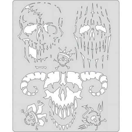 UPC: 0758240038146 | Iwata Artool Freehand Template – Curse of the Skull Master Evil Horde