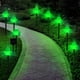 thumbnail image 4 of Xihbxyly Luces Solares para El Día de San Patricio, Diseño de Tréboles Elementales, Led Impermeables, Decoración para Jardín Exterior, Decoración Festiva para Patio, Fácil Instalación, 34 Cm, Color V, 4 of 7
