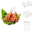 thumbnail image 3 of BUYISI Grille pour Friteuse à Air Chaud en Acier Inoxydable Double Panier Accessoires de Grillade, 3 of 5