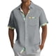 thumbnail image 1 of Hawaiian Shirt For Men, Men's Vintage Button Down Bowling Shirts Short Sleeve Summer Beach Shirt 2XL, 1 of 5