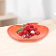 thumbnail image 3 of Shisuyan Creative Orange Dumpling Plates for Home Use Made of Durable PP Material 6pcs, 3 of 8